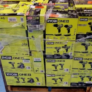 RYOBI TOOL PALLETS
